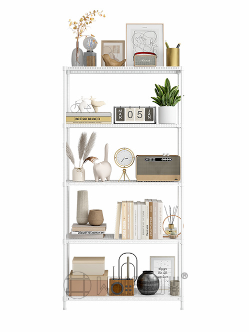 白色洞洞板落地置物架 白色洞洞板落地置物架