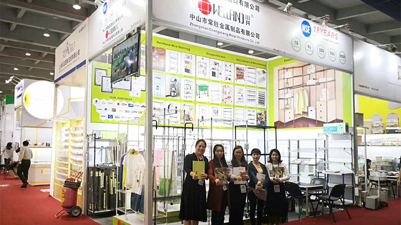 川井牌金屬置物架工廠(chǎng)成功參展第123屆廣交會(huì)