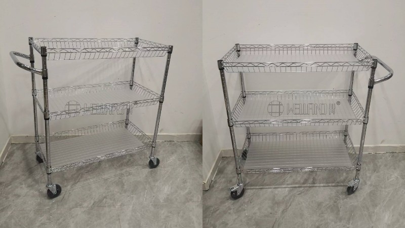 爆款商用電鍍網(wǎng)格推車(chē)推薦