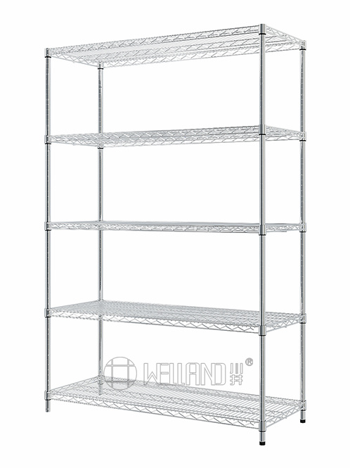 重型多層碳鋼倉儲貨架